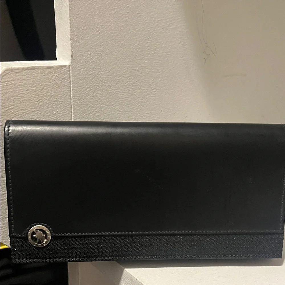 Hunting World Black Men's Leather Wallet